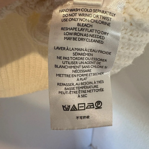 Urban Outfitters Ivory Button Up Cropped Knit Cardigan - Picture 5 of 6